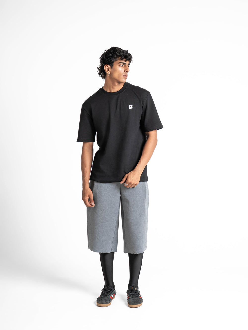 Artist Black Oversized T-Shirt