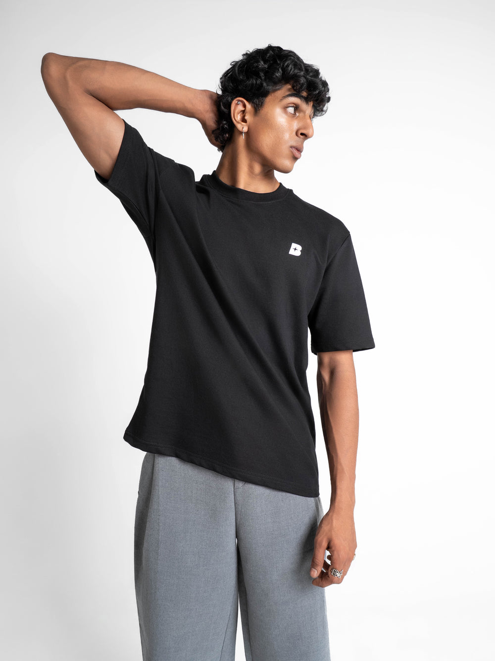 Artist Black Oversized T-Shirt