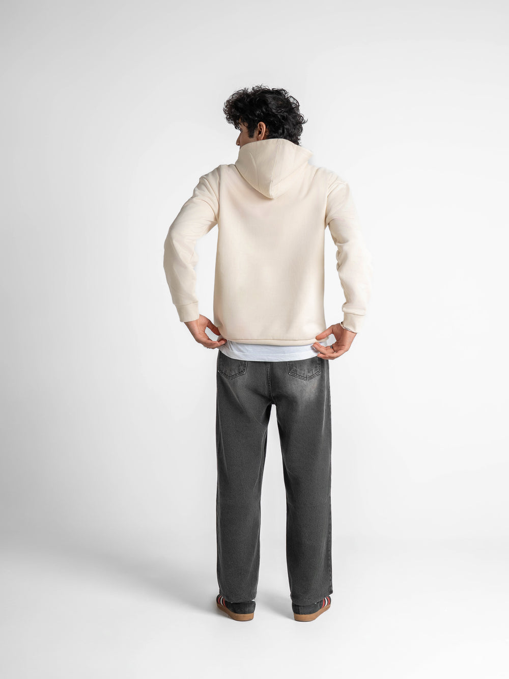 Everyday Essential 330 GSM Solid Hoodie Moonstone