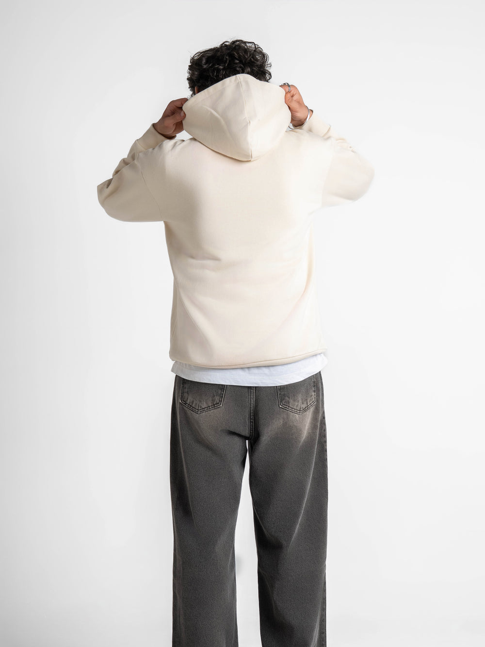 Everyday Essential 330 GSM Solid Hoodie Moonstone