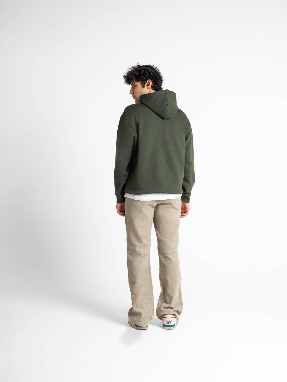 Everyday Essential 330 GSM Solid Hoodie Forest Green