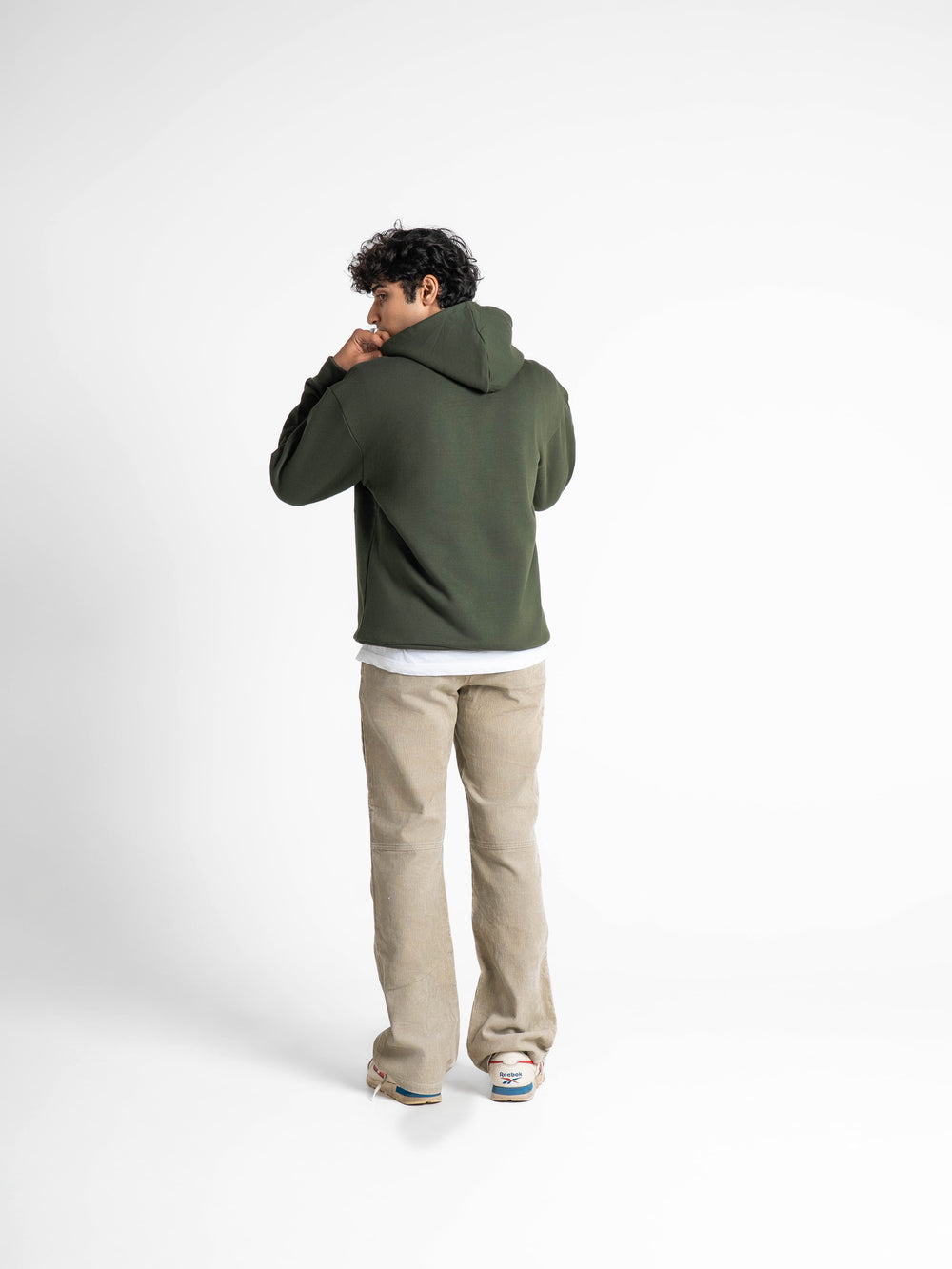 Everyday Essential 330 GSM Solid Hoodie Forest Green
