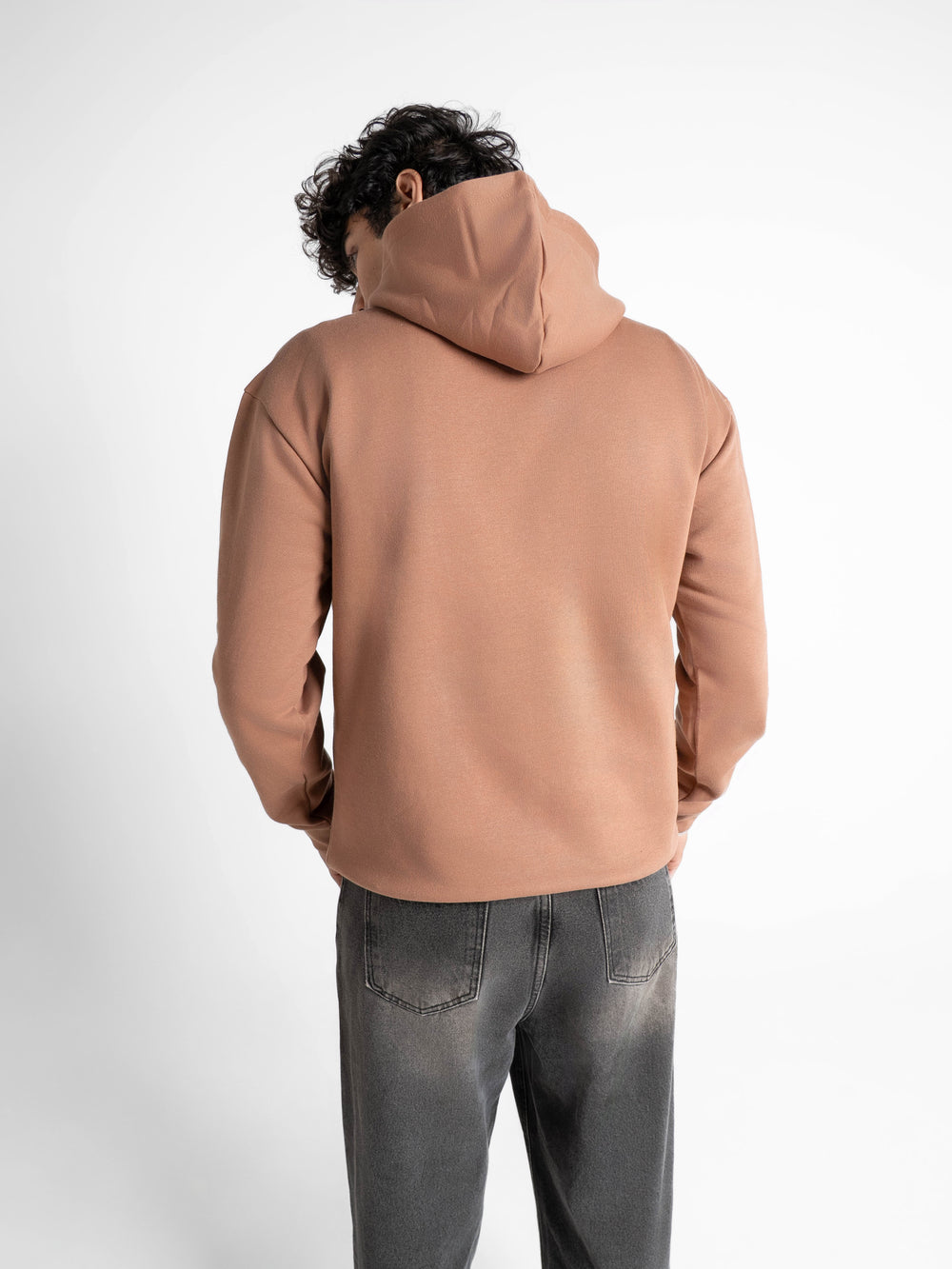 Everyday Essential 330 GSM Solid Hoodie Mocha Brown