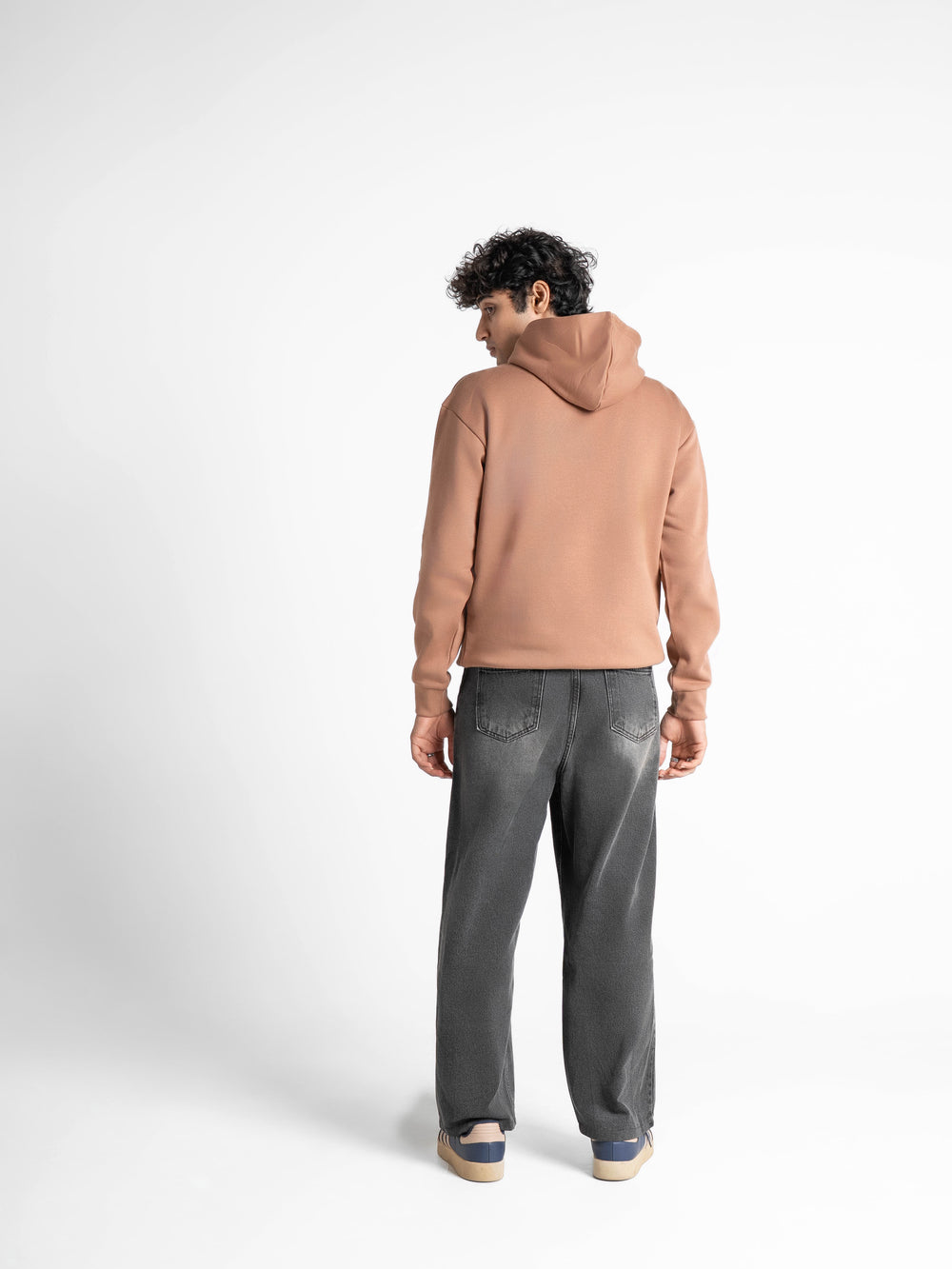 Everyday Essential 330 GSM Solid Hoodie Mocha Brown