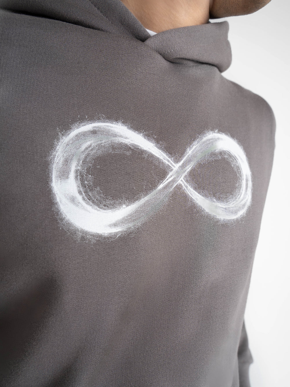 Oversized Limitless Grey Hoodie 330 GSM