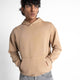 Heavyweight Everyday  Essential 420 GSM Solid Hoodie Beige