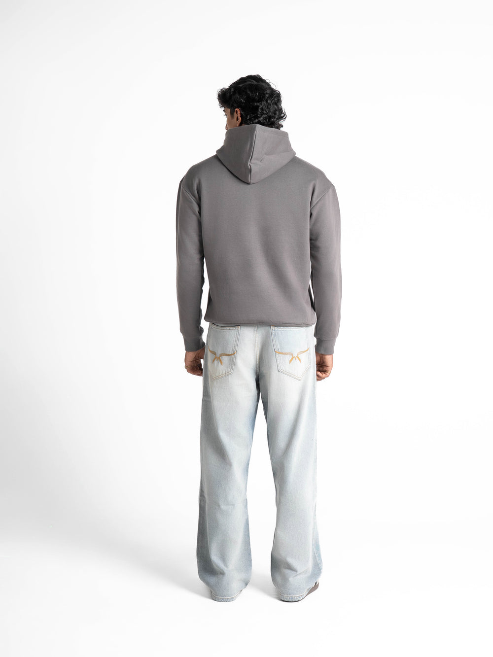 Everyday Essential 330 GSM Solid Hoodie Steel Grey