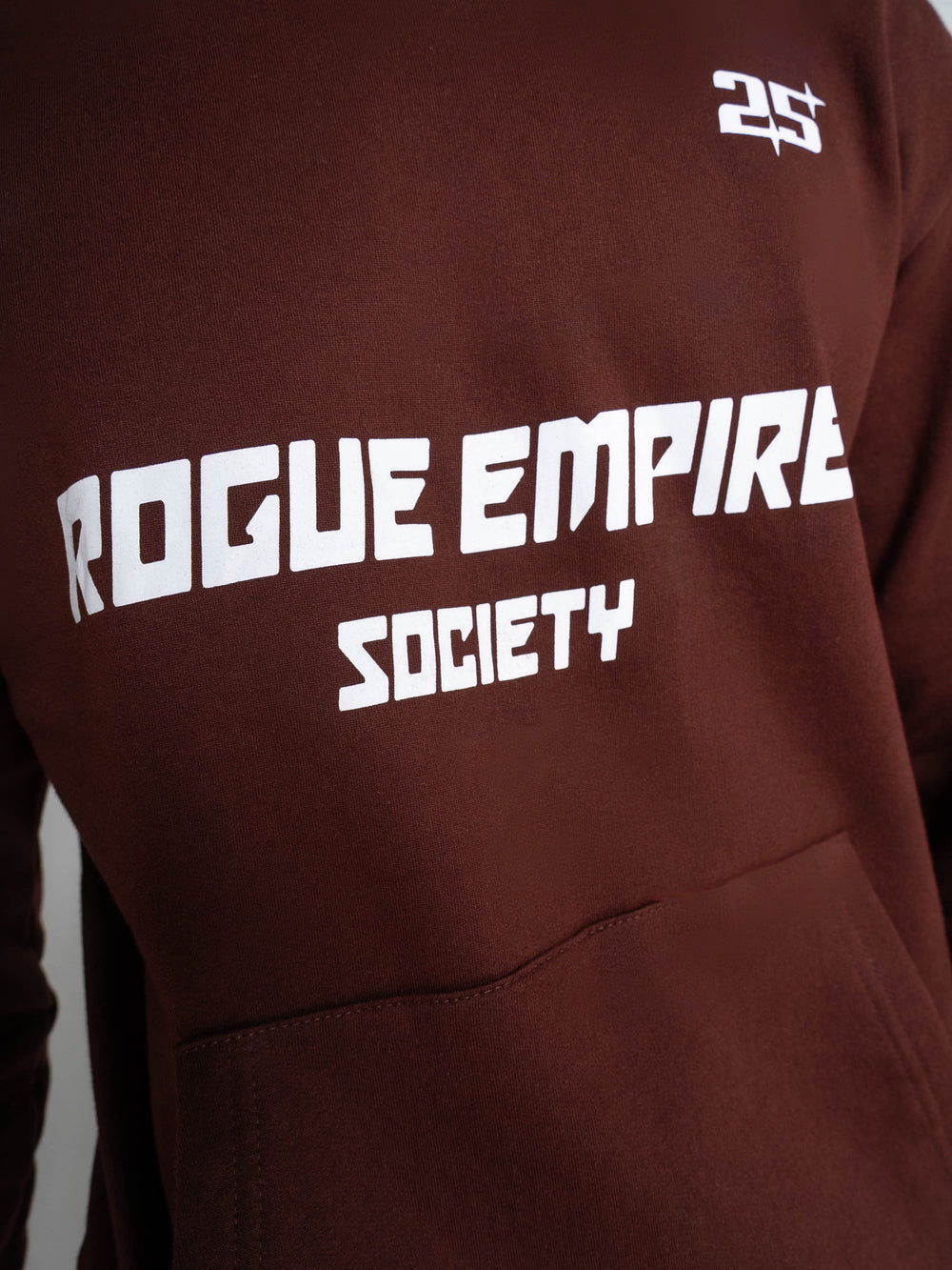 Oversized Rogue Empire Brown Hoodie 330 GSM