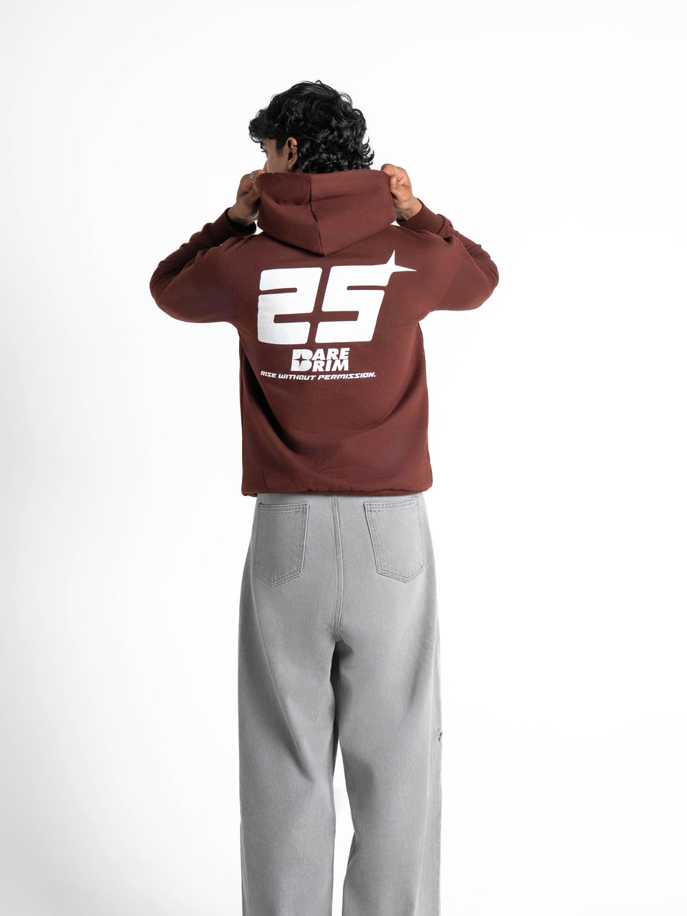 Oversized Rogue Empire Brown Hoodie 330 GSM