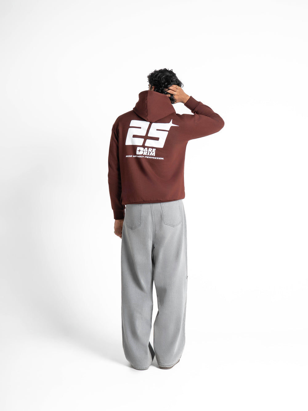 Oversized Rogue Empire Brown Hoodie 330 GSM