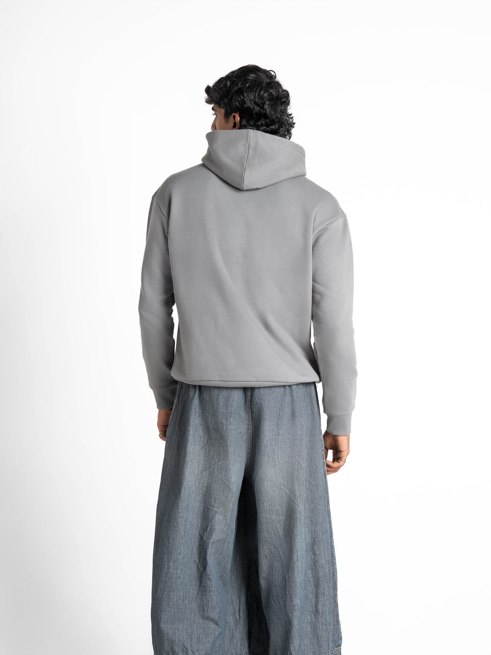 Everyday Essential 330 GSM Solid Hoodie Frost Grey