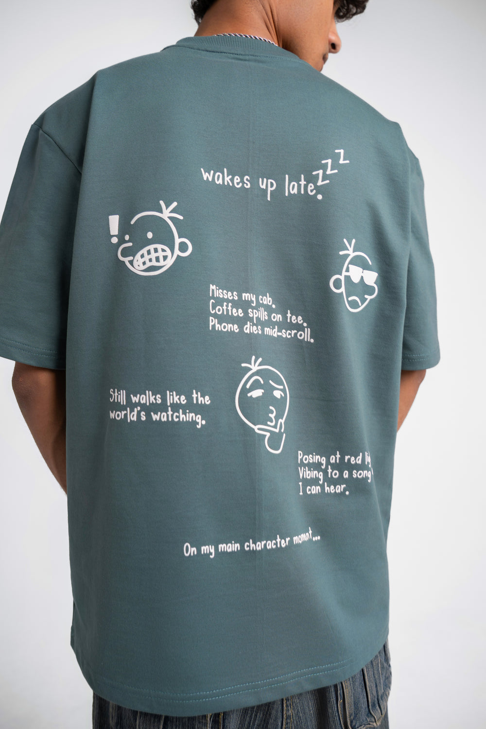 Chaos Oversized T-Shirt Vintage Green