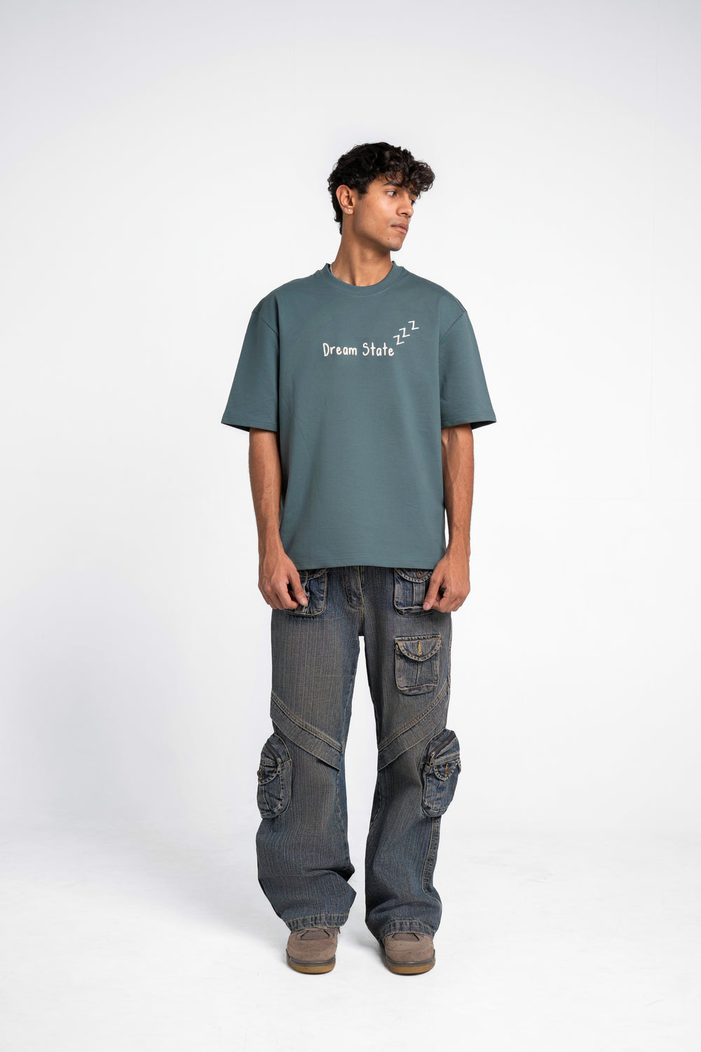 Chaos Oversized T-Shirt Vintage Green