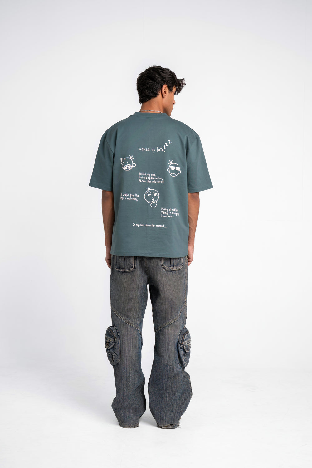 Chaos Oversized T-Shirt Vintage Green