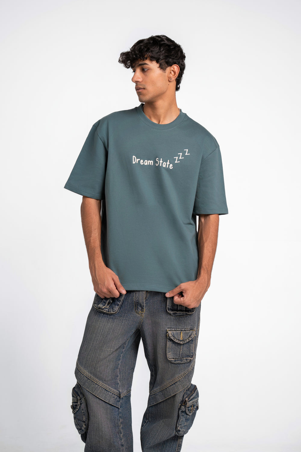 Chaos Oversized T-Shirt Vintage Green