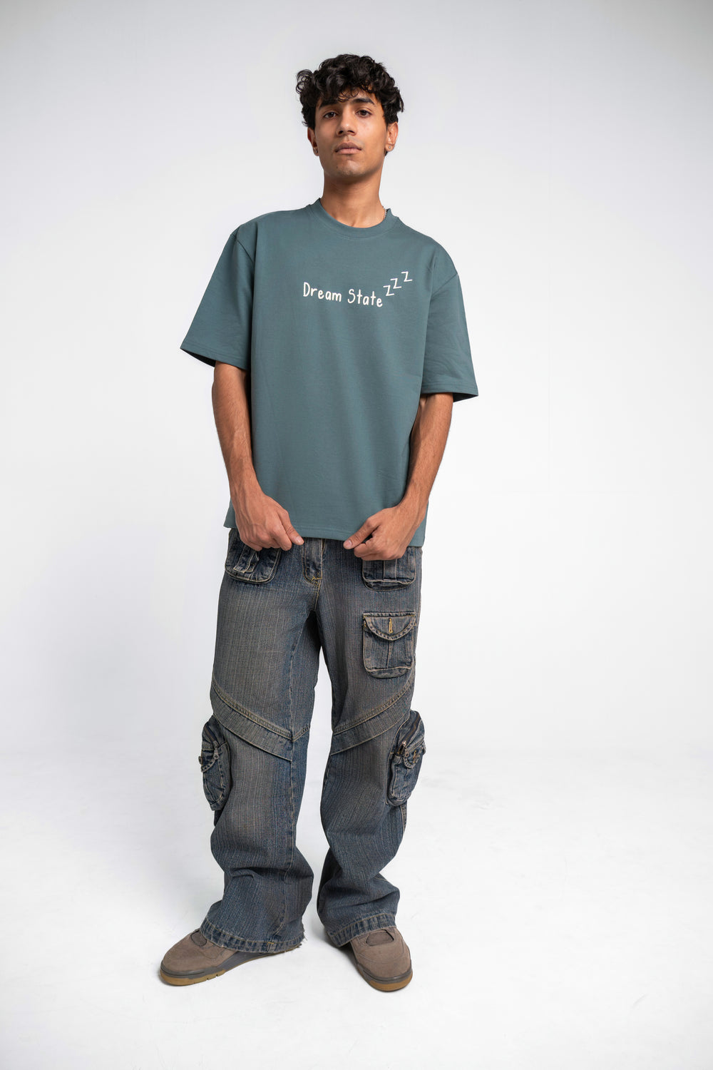 Chaos Oversized T-Shirt Vintage Green