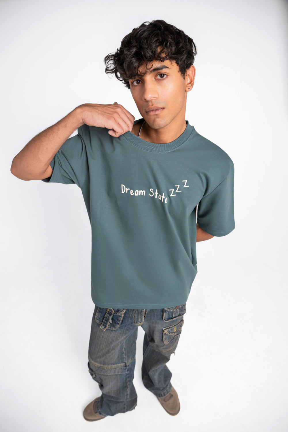 Chaos Oversized T-Shirt Vintage Green