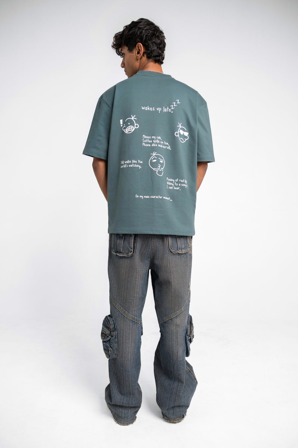 Chaos Oversized T-Shirt Vintage Green