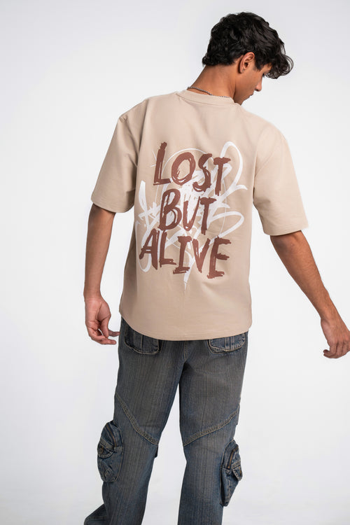 Lost But Alive Oversized T-Shirt