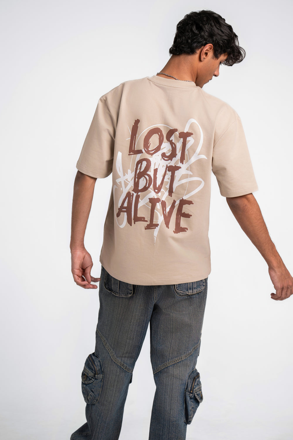 Lost But Alive Oversized T-Shirt