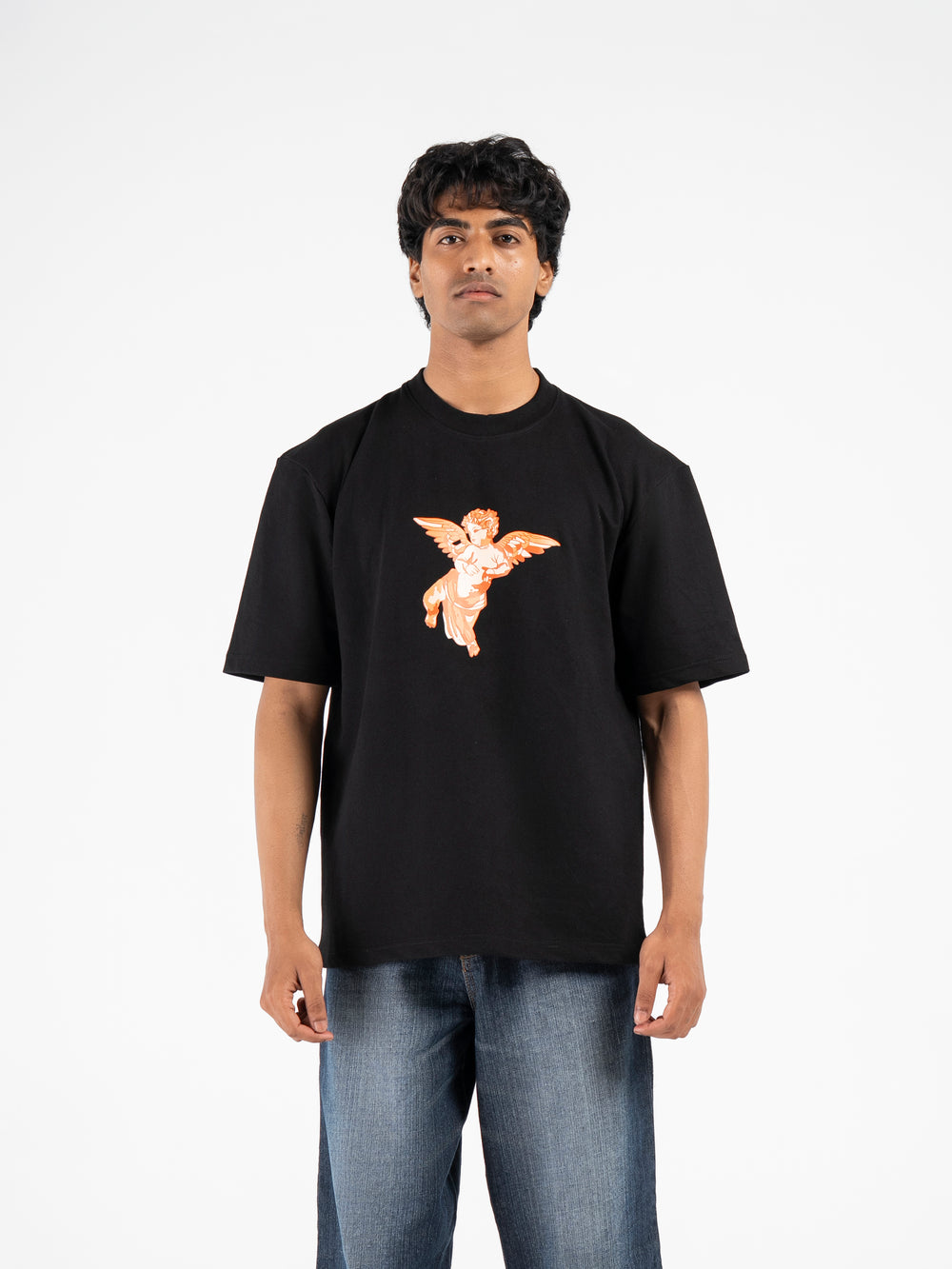 Earth Tones Retro Oversized T-shirt