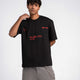 Infinity Graphic Black Oversized Tee
