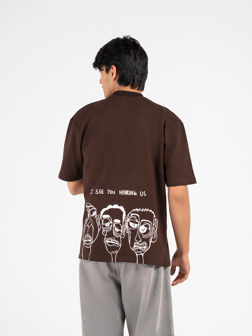 I See You Hearing Oversized T-Shirt