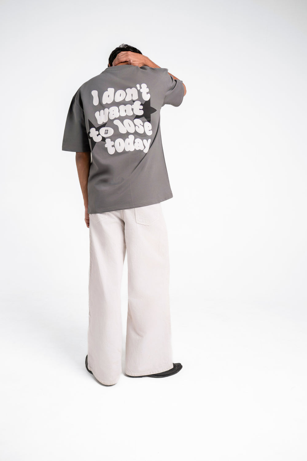 I Don’t Want To Lose Today Oversized Tee