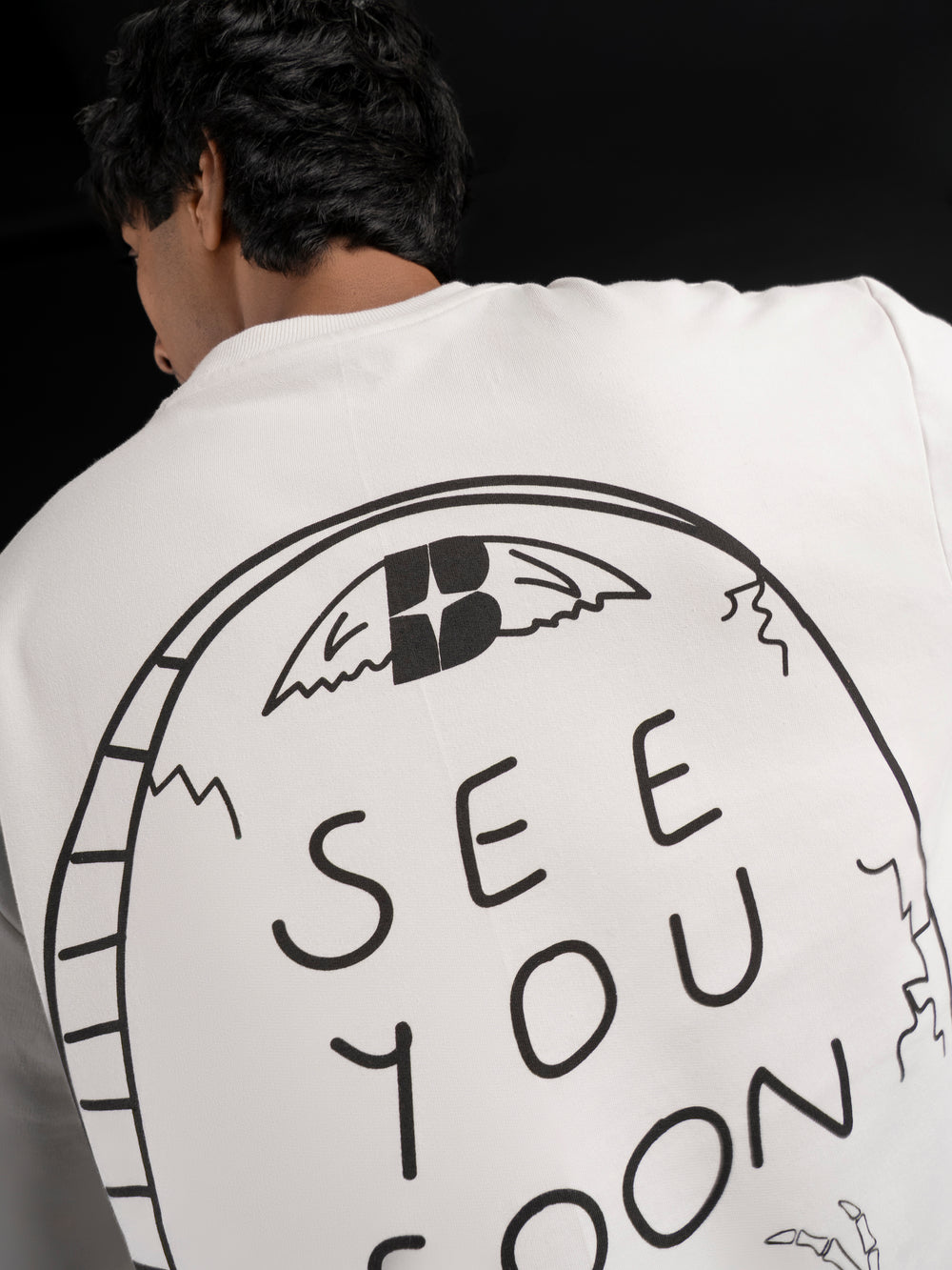 See You Soon Oversized T-Shirt.