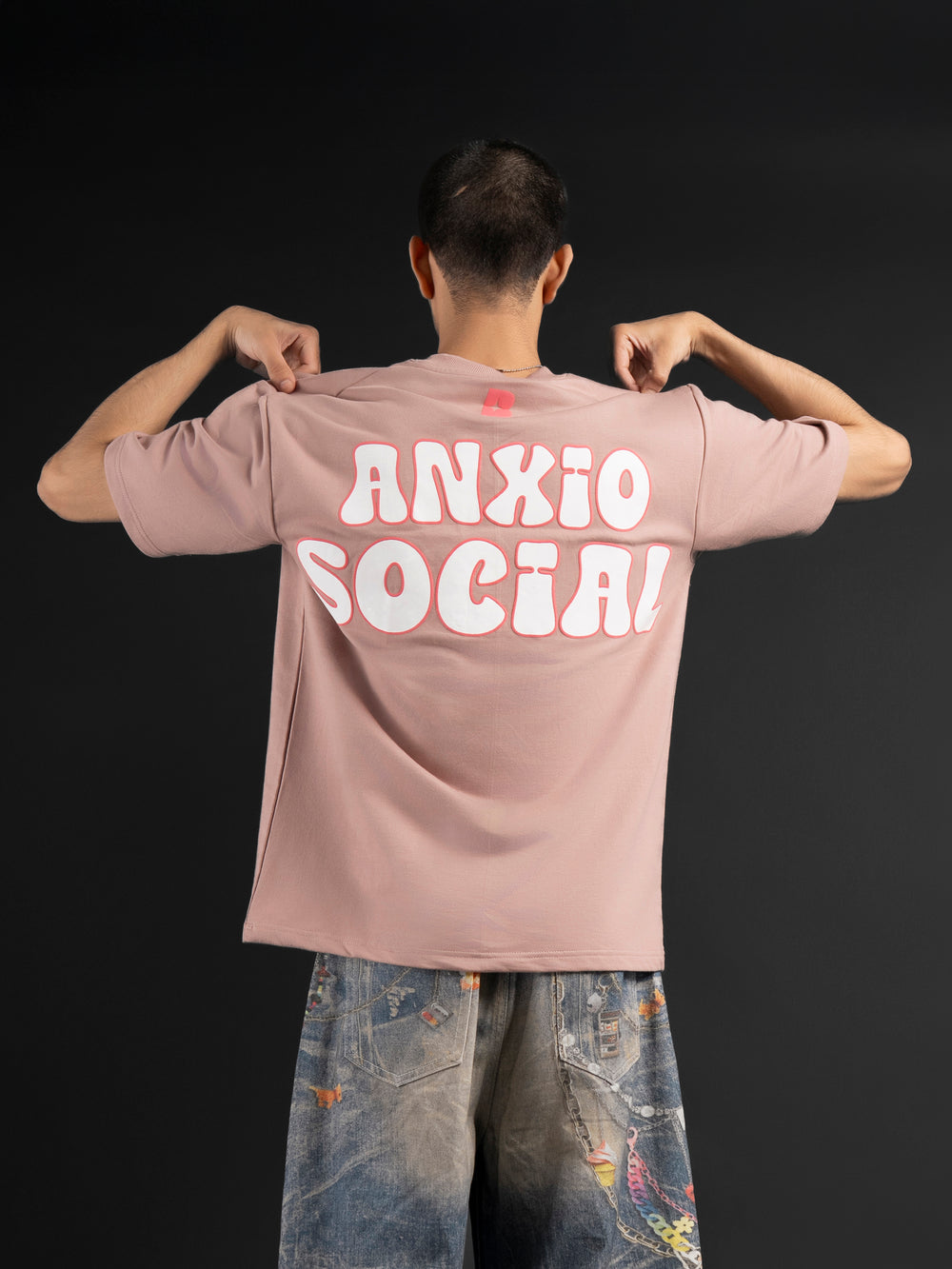 Social anxio oversized T-Shirt