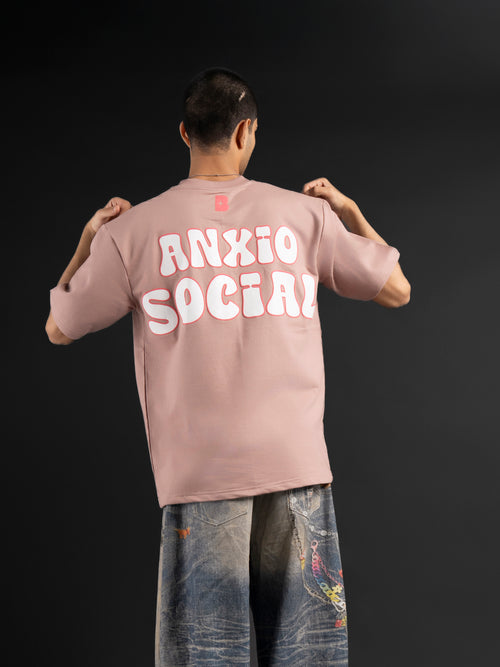 Social anxio oversized T-Shirt