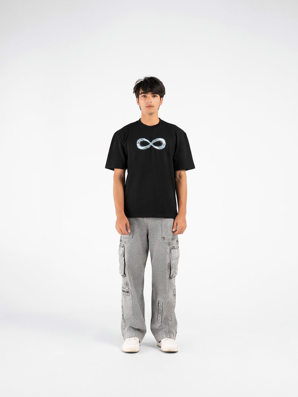 Black Limitless oversized T-shirt
