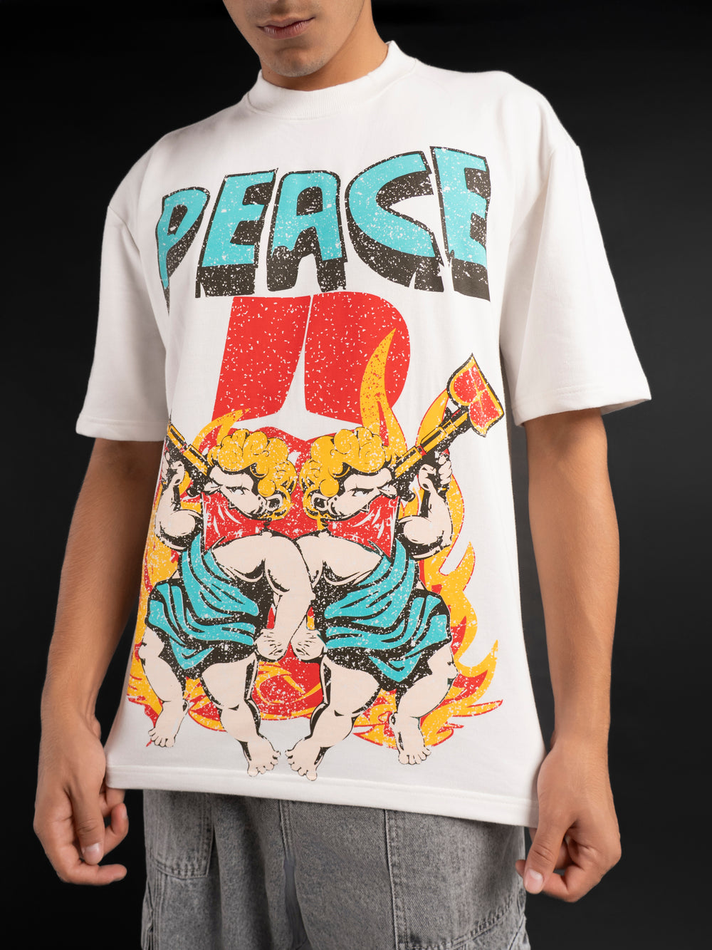 Peace Oversized T-Shirt