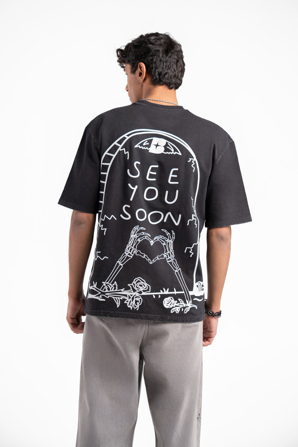 SEE YOU SOON ACID WASH TEE