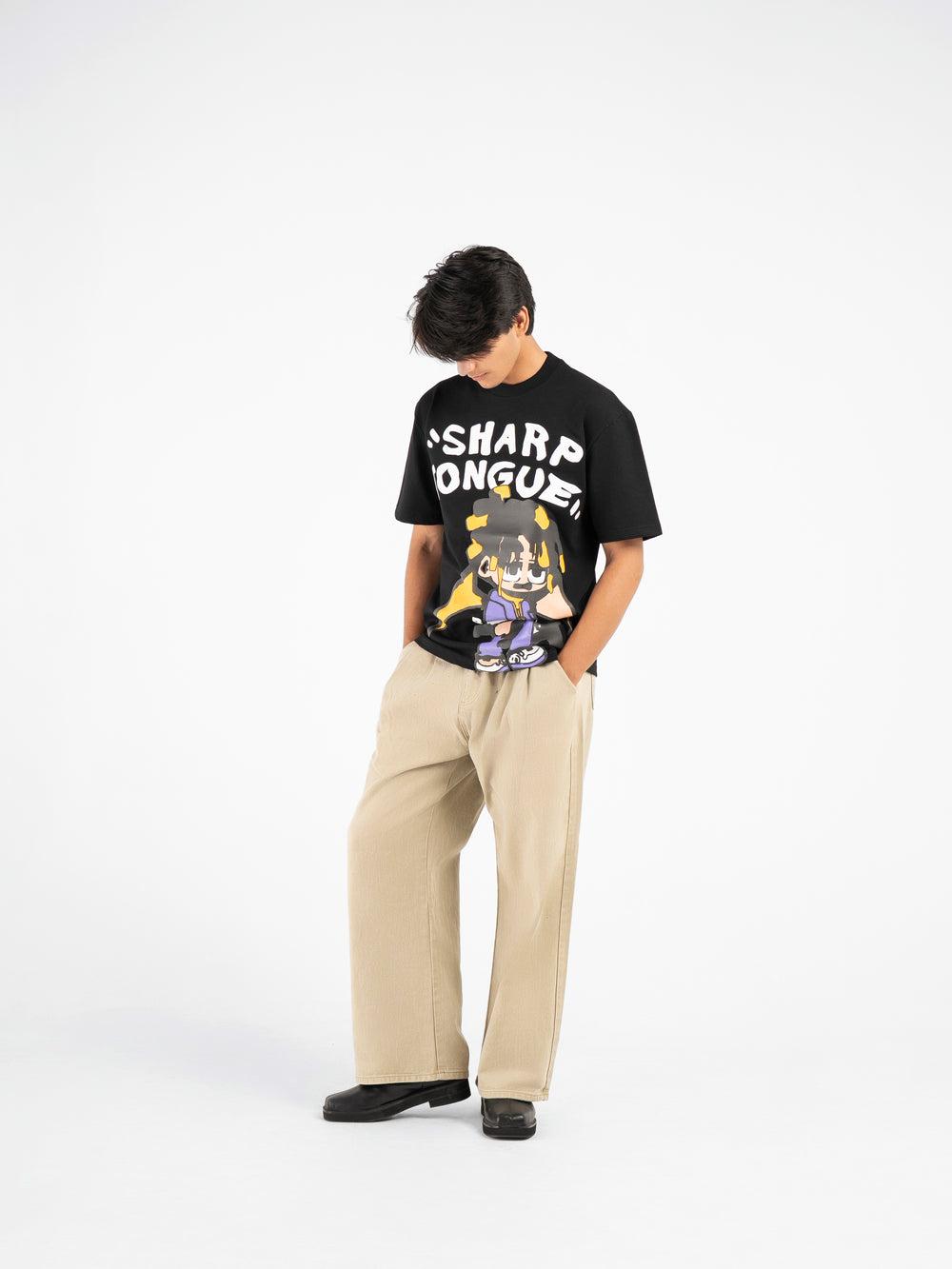 Sharp Tongue Oversized T-Shirt