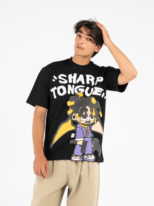 Sharp Tongue Oversized T-Shirt