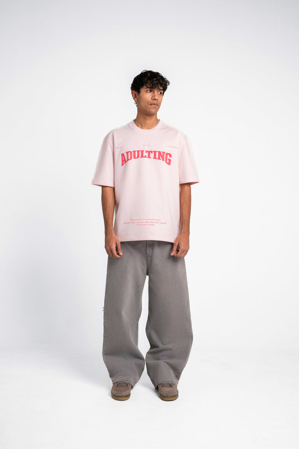 Adulting Reality Oversized Tee