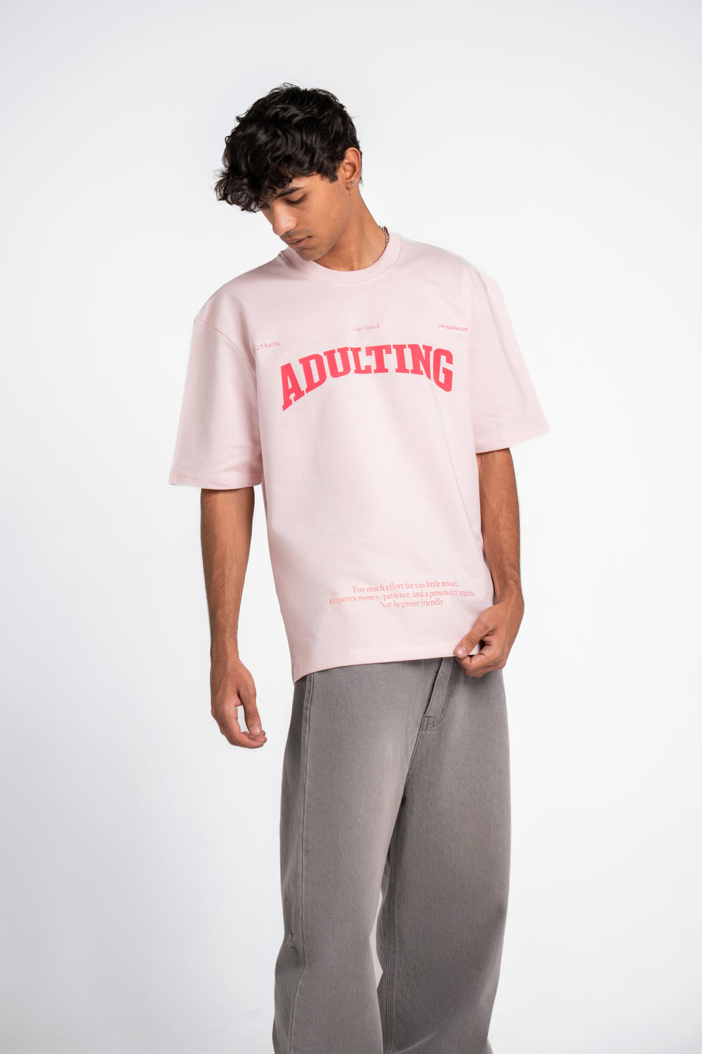 Adulting Reality Oversized Tee