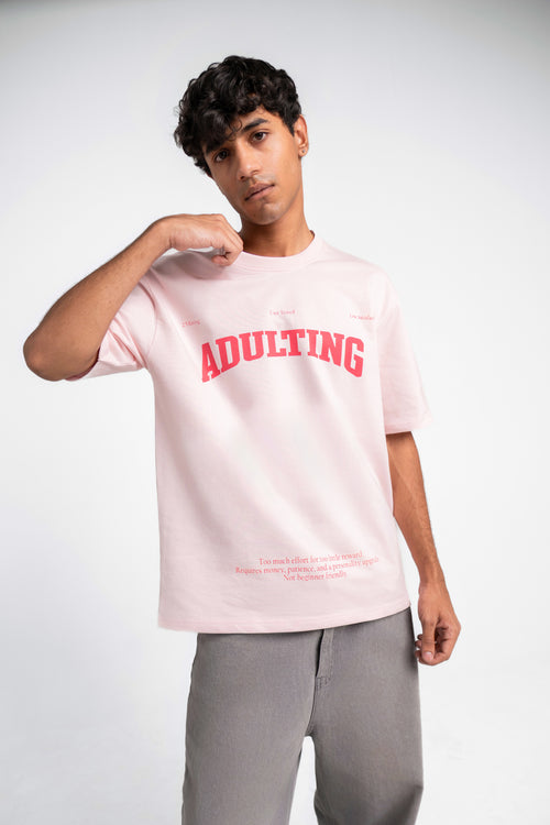 Adulting Reality Oversized Tee