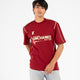 Mahroon Jersey Oversized T-Shirt