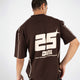 Brown Jersey Oversized T-Shirt