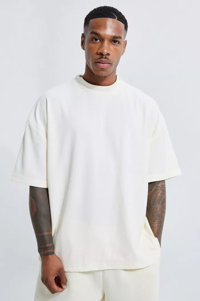 240 GSM Heavyweight Oversized Solid Multipack Off White